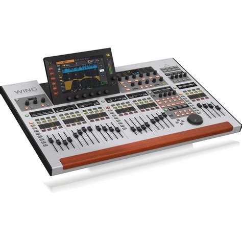 Behringer WING 48 Channel - 28-Bus Full Stereo Digital Mixing Console with 24-Fader Control ...