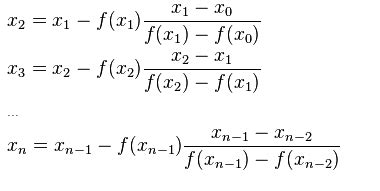 Secant Method MATLAB Program - Code With C