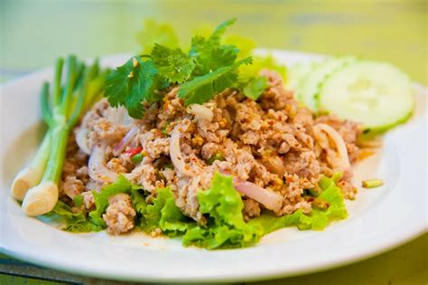 Larb Chicken Salad recipe | Epicurious.com