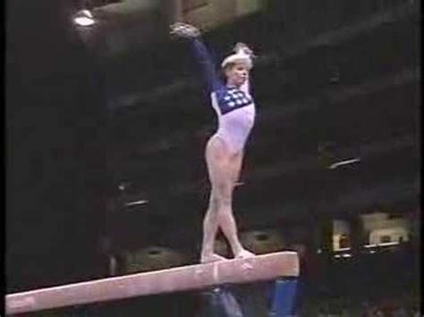 Amanda Borden, Captain of the 1996 US Women's Olympic Gymnastics Team. This is an INCREDIBLE ...