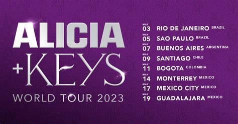 Alicia Keys Expands Alicia + Keys World Tour Into Latin America - Live Nation Entertainment