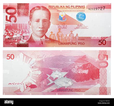 banknotes 50 Philippine peso Stock Photo - Alamy