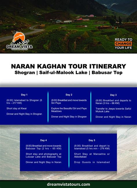 Naran Kaghan and Shogran Tour - Dream Vista Travel