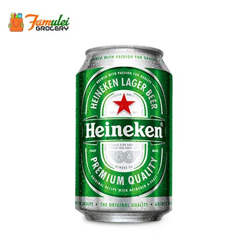 Heineken Hong Kong Version Premium Larger Beer Can 330ml | Shopee ...