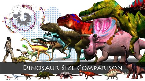 Dinosaurs Size Comparison - YouTube