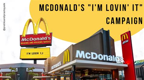 McDonald's "I'm Lovin' It" Campaign