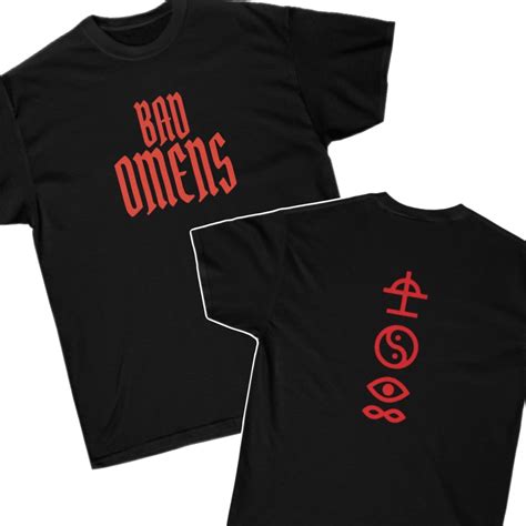 Bad Omens Front & Back Symbols Tee - Etsy