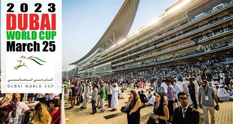 Dubai World Cup 2023 is Confirmed For March 25