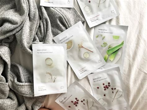 MY FAVOURITE INNISFREE SHEET MASKS | NANCY MAC