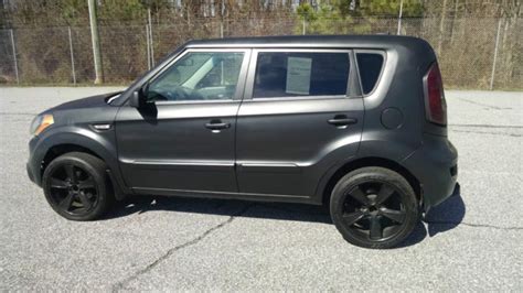 2013 Kia Soul Flat Black Custom Wheels and Exhaust Murdered Out No Reserve!!!