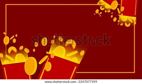 Frame Illustration Envelope Angpao Chinese New Stock Vector (Royalty ...