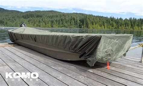 Jon Boat Cover for Storage / Transport, Heavy Duty (300D), Waterproof - T-H Marine Supplies