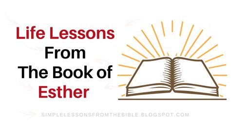 3 Life Lessons from The Book of Esther | Esther Bible Study - Free ...