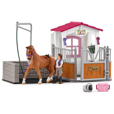 schleich Horse Club 72177 Horsebox with Horse Club Washing Area | Smyths Toys Ireland