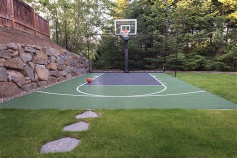 Outdoor Basketball Court Plan