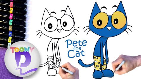 How to Draw | Pete The Cat - YouTube