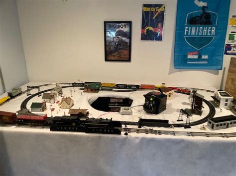 Last years's Christmas train layout