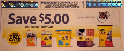 Printable Cat Litter Coupons - Customize and Print