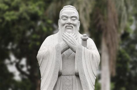 Statue of Confucius. Stone statue of Confucius with blurred trees background , #SPONSORED, # ...