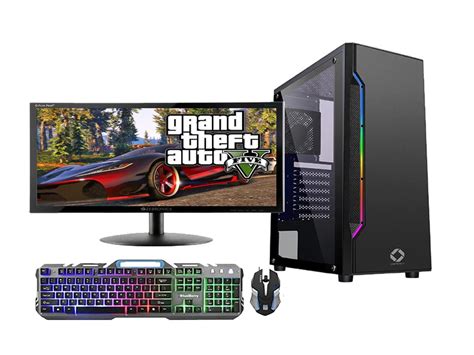 GAMETEK Gaming pc Full Setup Desktop Windows Intel Core i5 3470 16GB (8 ...