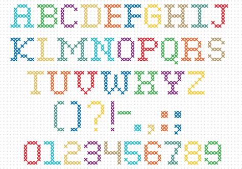 Crochet Font Vector Art, Icons, and Graphics for Free Download