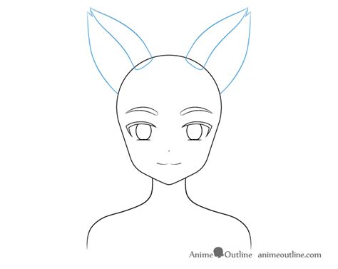 Fox Ears Drawing ~ Furry Fox Ears Drawing | Bodegawasuon