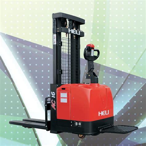 Narrow Leg Electric Pallet Stacker for sale in Hala Equipment Trading UAE