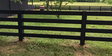 black-wood-fence | Smucker Fencing