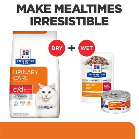 Hill's Prescription Diet C/D Multicare Stress Urinary Care Dry Cat Foo ...