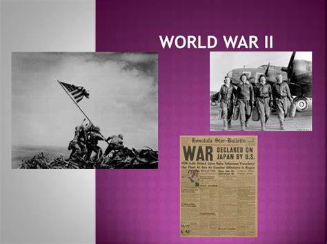 PPT - WORLD WAR II PowerPoint Presentation, free download - ID:2025303