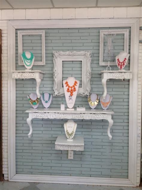 Facebook | Jewelry wall display, Window display design, Antique booth ideas