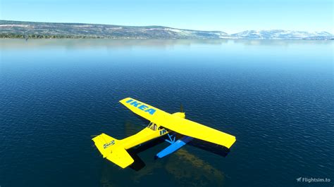 Alex68 Cessna 172 Skyhawk Floats IKEA for Microsoft Flight Simulator | MSFS
