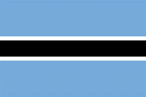 Botswana flag image - Country flags