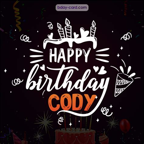 Birthday images for Cody 💐 — Free happy bday pictures and photos | BDay ...