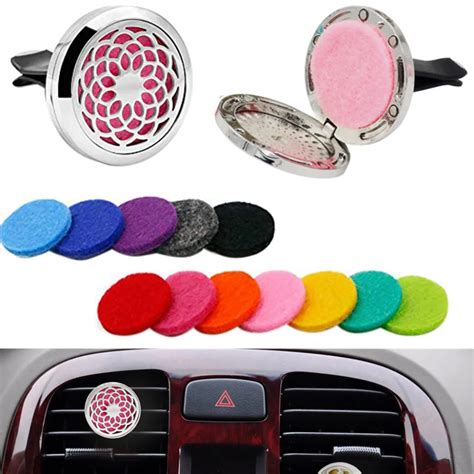 Car fragrance clip2PCS Car Aromatherapy Essential Oil Diffuser ...