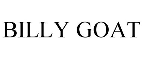 BILLY GOAT - Billy Goat IP LLC Trademark Registration