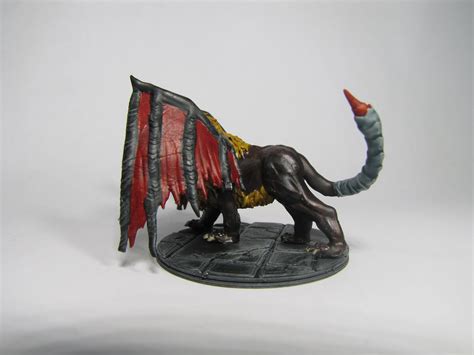 Manticore 32mm Handpainted Miniature for Dungeons and Dragons - Etsy