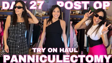 Panniculectomy Recovery Update: 27 Days Post-Op + Clothing Try-On! - YouTube