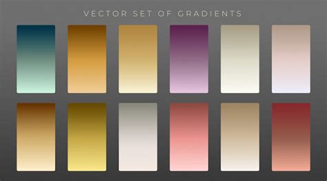 Free Vector | Collection of premium vintage gradients