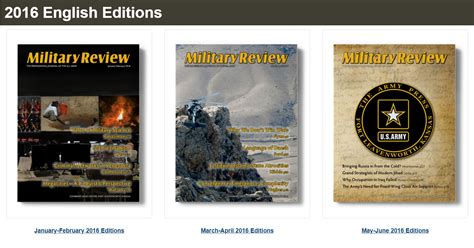 Army University Press > Journals > Military Review > English Edition ...