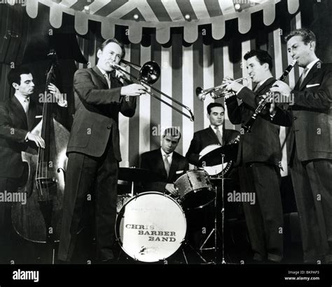 CHRIS BARBER AND HIS JAZZ BAND about 1958 Stock Photo - Alamy