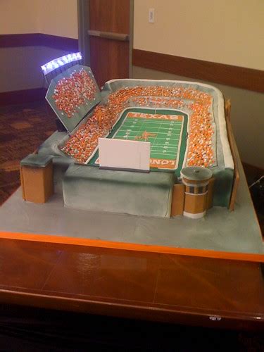 Texas Longhorn Stadium Cake | TipsyCake Chicago | Flickr