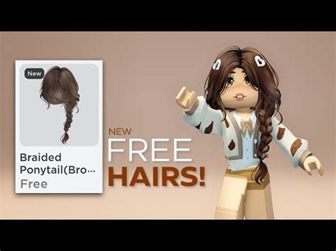 NEW FREE ITEMS YOU MUST GET IN ROBLOX!🤩🥰😜 | Roblox, Free hair, Roblox ...