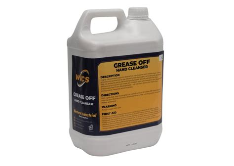 Grease Off - Hand Cleaner Industrial Streangth – WICS Online