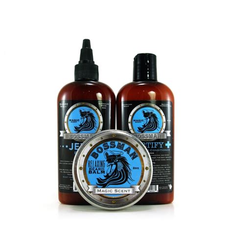 Bossman Brands Magic Scent Essential Beard Care Kit | barbaware Canada ...