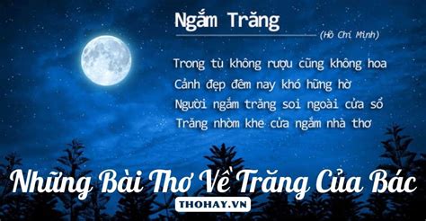 Những Bài Thơ Về Trăng Của Bác [22+ Bài Thơ Hay Nhất]