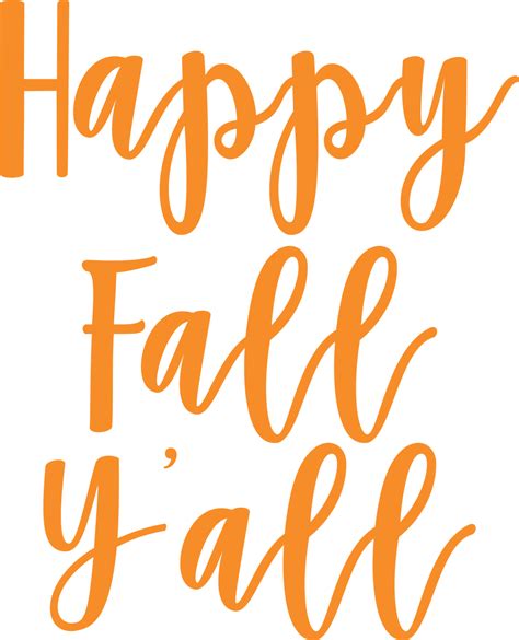 Happy Fall Y'all SVG Cut File - Snap Click Supply Co.