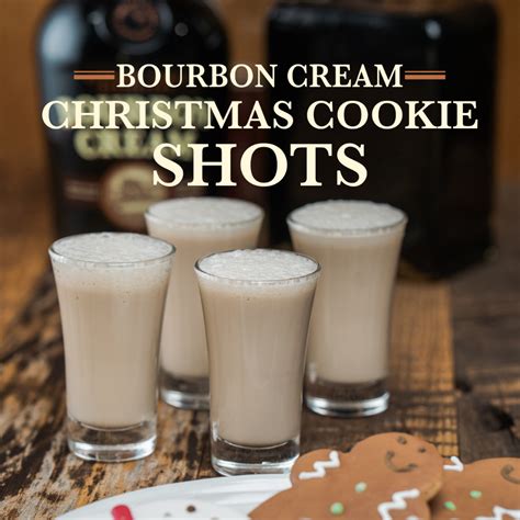 Buffalo trace bourbon cream christmas cookie shots – Artofit