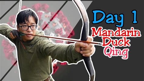 Quarantine Archery Day 1: Mandarin Duck Qing Bow - YouTube