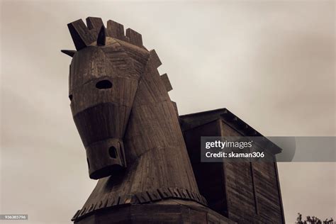 Wooden Trojan Horse In Troy High-Res Stock Photo - Getty Images